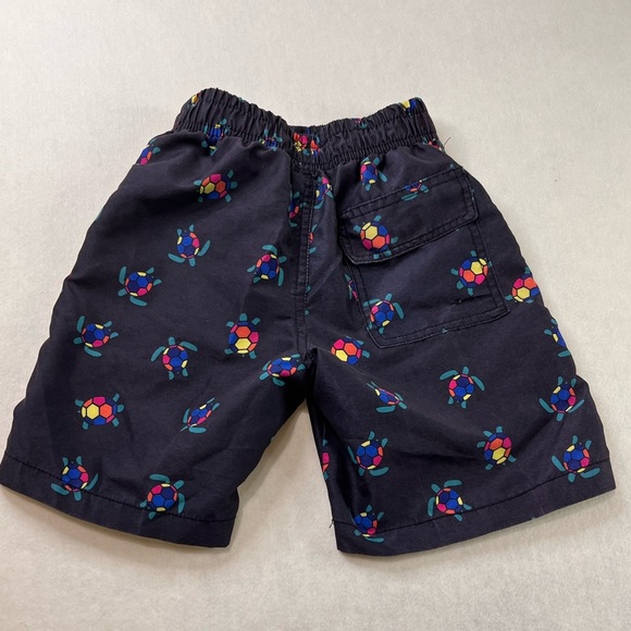 KAILUA SURF Swim Trunks Quick Dry Board Shorts with Mesh Turtle Print size 5-6 - Picture 3 of 7